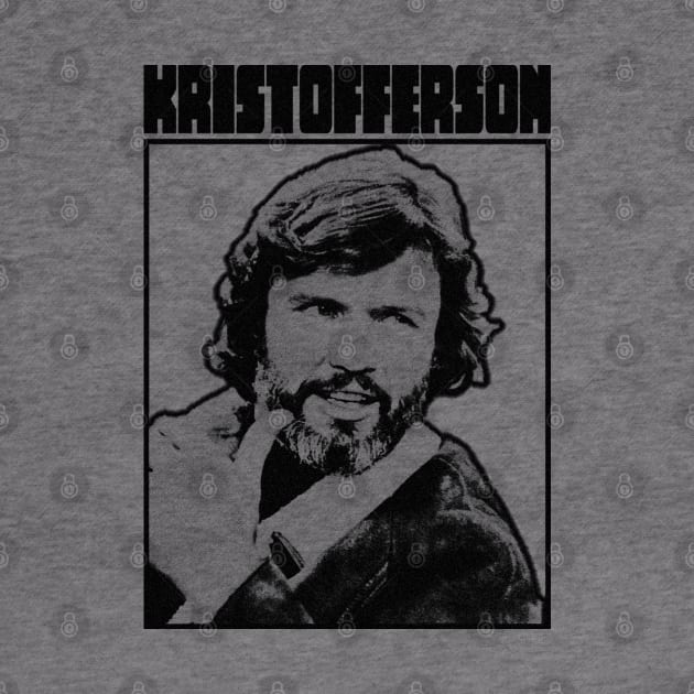 Retro Kris Kristofferson Graphic by dopelope